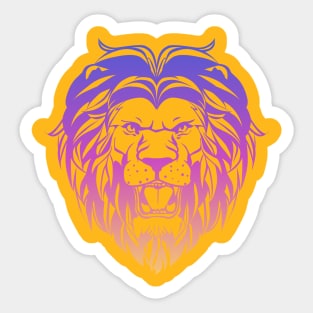 Leo Lion Sticker